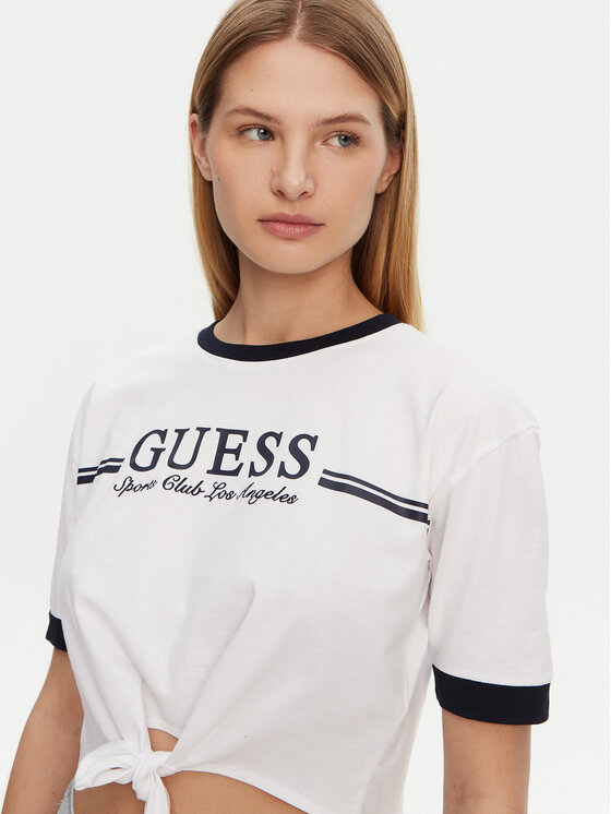Guess Guess Футболка V5GI05 I3Z14 Білий Regular Fit