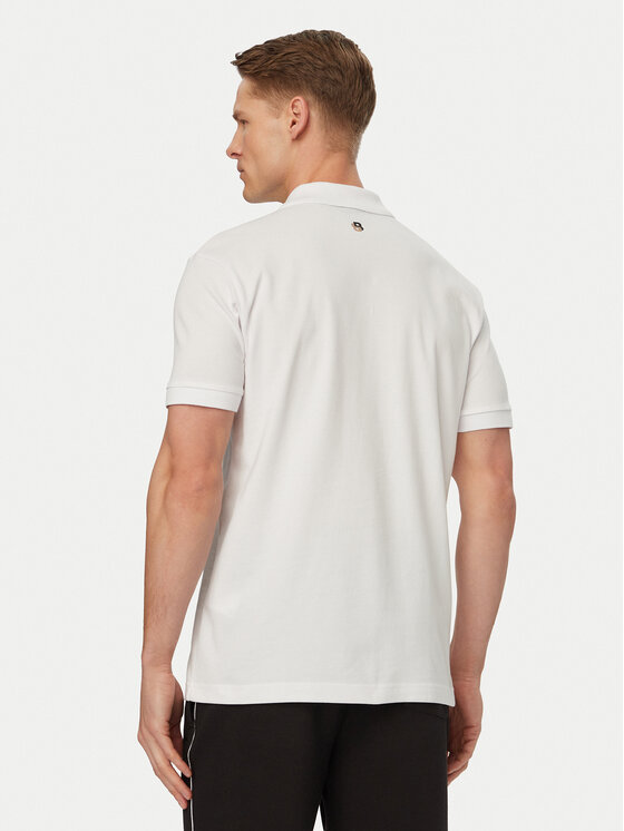 BOSS BOSS Polo Open 50560261 Blanco Regular Fit