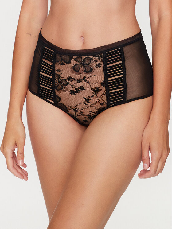 Chantelle X Chantelle X Mutande classiche a vita alta Impulse C01G40 Nero