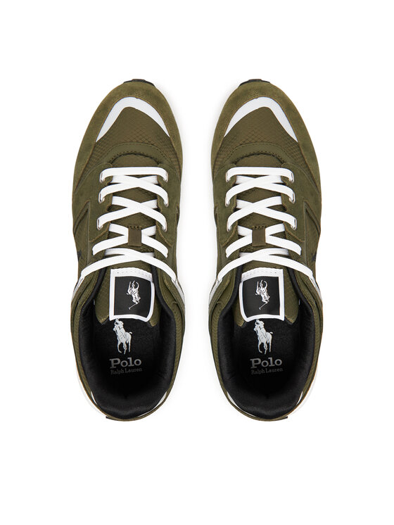 Polo Ralph Lauren Sneakersy Polo Ralph Lauren Train 89 V2 809973974003 Zelená