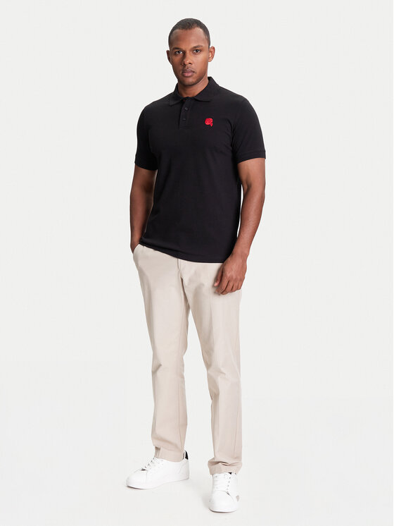KARL LAGERFELD KARL LAGERFELD Polo 745022 553231 Negro Regular Fit
