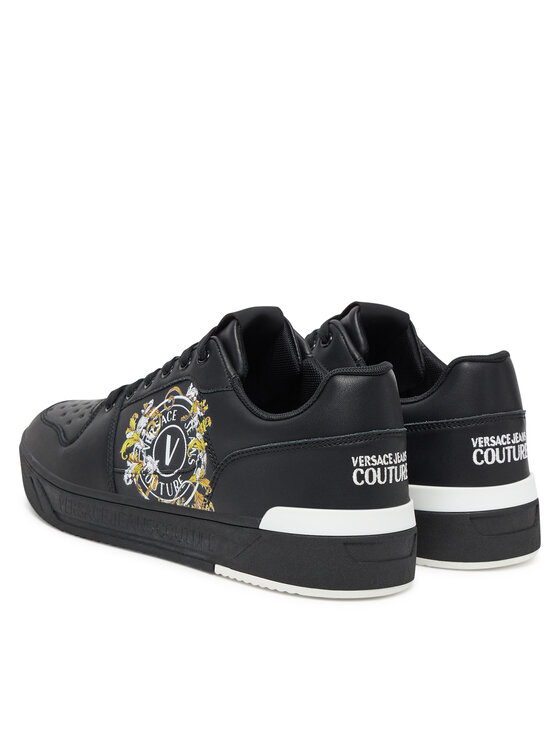 Versace Jeans Couture Снікерcи Versace Jeans Couture 78YA3SJ1 Чорний