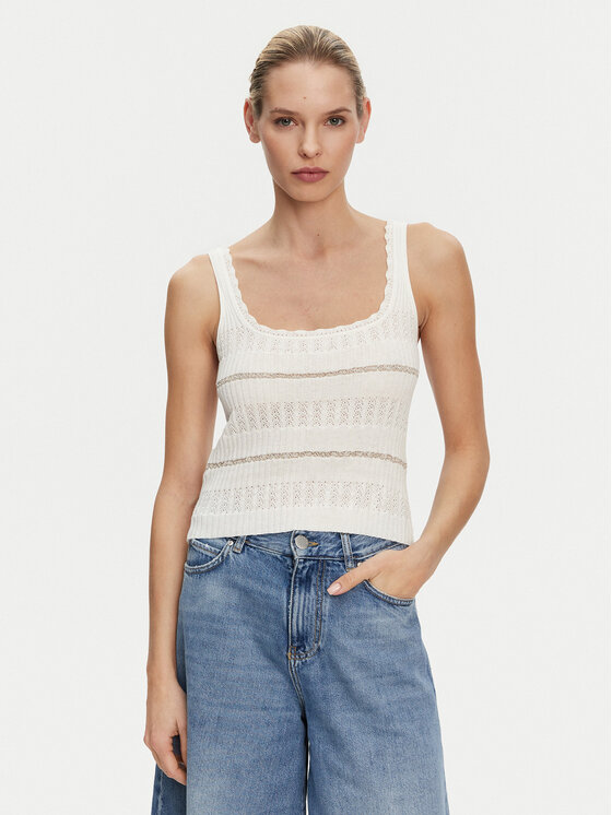 PINKO PINKO Top 104736 A2FC Bianco Regular Fit