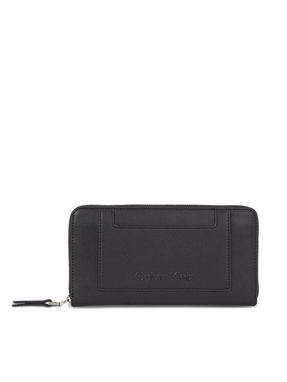 Calvin Klein Πορτοφόλι Calvin Klein Ck Set Zip Around Large K60K611089 Μαύρο