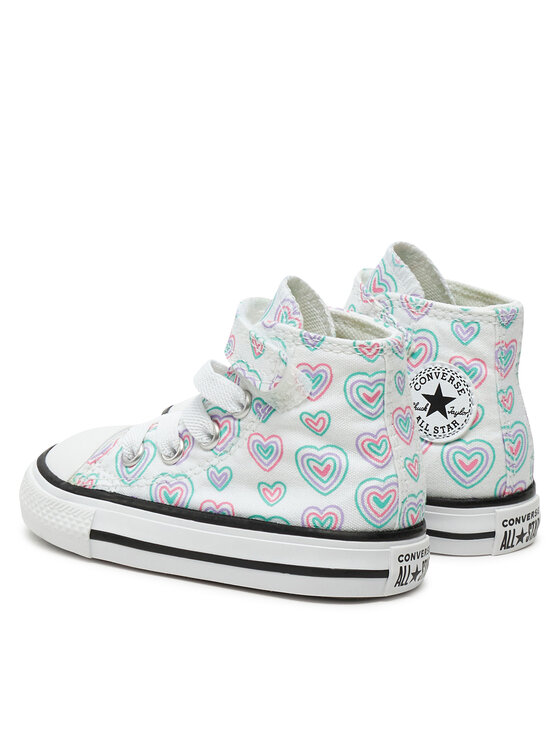 Converse Кеди Converse Chuck Taylor All Star Hearts Easy-On A08379C Кольоровий