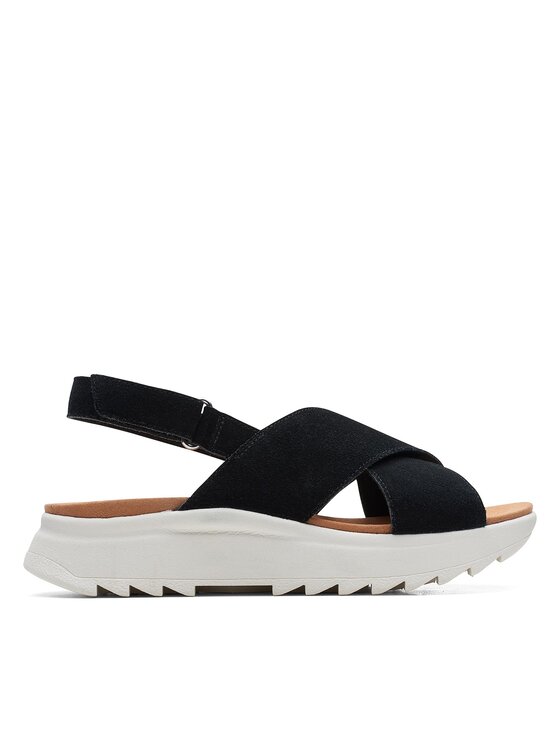 Clarks Босоніжки Clarks DashLite Wish 26171948 Чорний