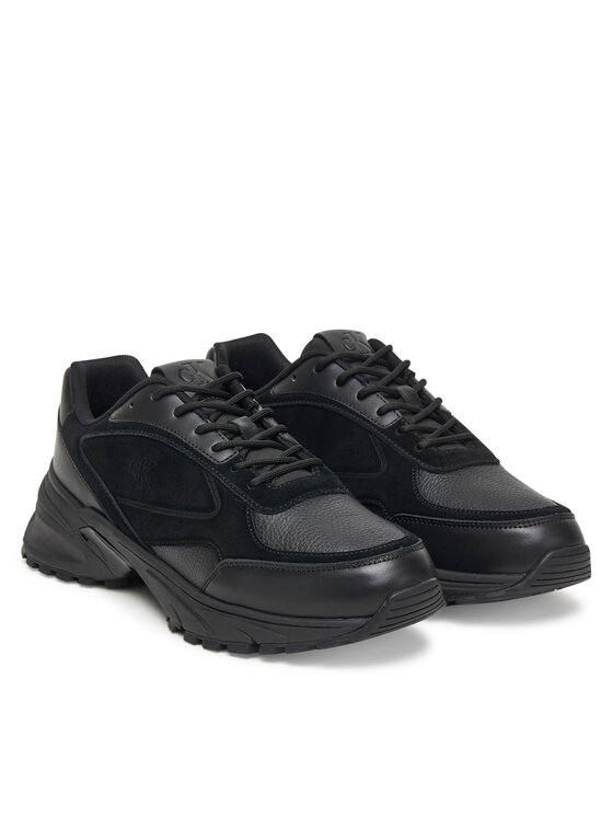Calvin Klein Jeans Sneakers Calvin Klein Jeans Hike Runner Hf Lth Mix YM0YM01289 Nero