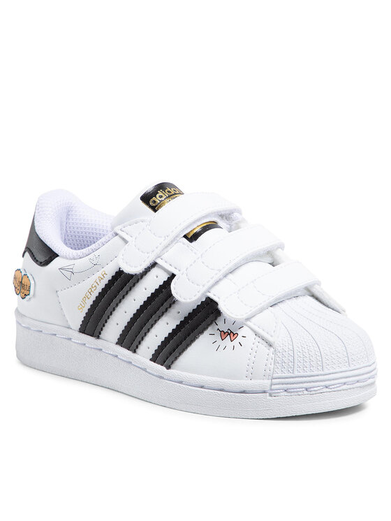 adidas Снікерcи adidas Superstar Cf C FZ0615 Білий