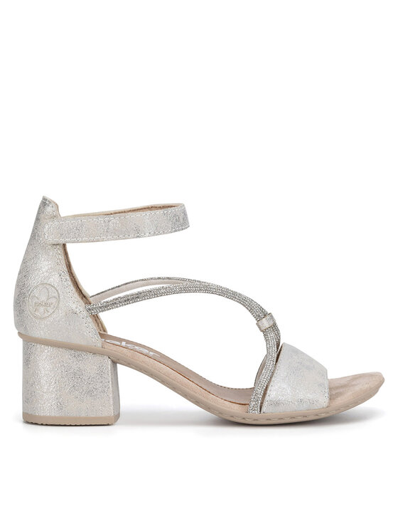 Rieker Sandale Rieker 64654-40 Argintiu