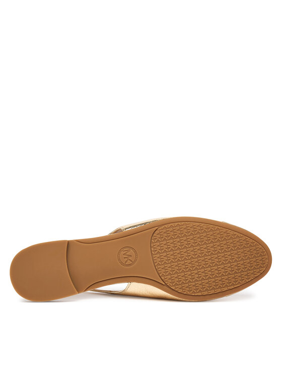 MICHAEL Michael Kors Балетки MICHAEL Michael Kors Piper Sling 40S6PIFP1M Золотий