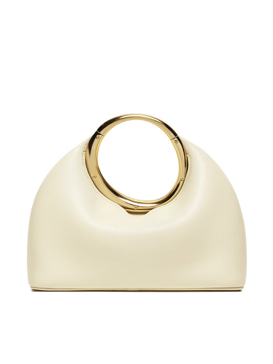 JACQUEMUS Kabelka JACQUEMUS Mini ring handbag 241BA395 Écru