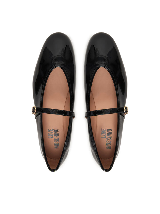 LOVE MOSCHINO Балетки LOVE MOSCHINO JA11101G1OIH0000 Чорний