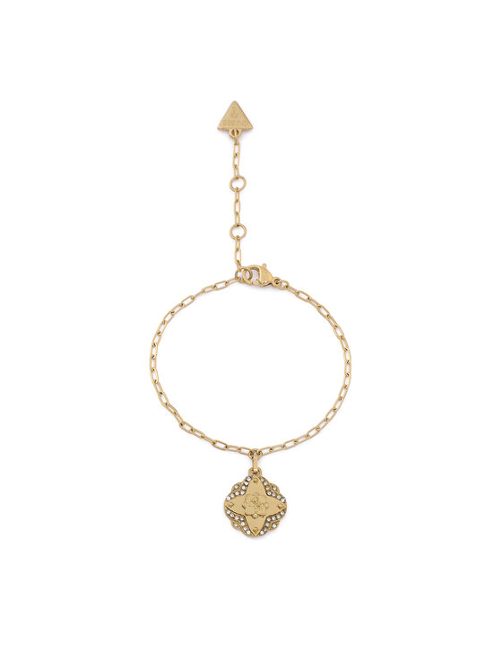 Guess Náramek Guess JUBB05 509JW Zlatá