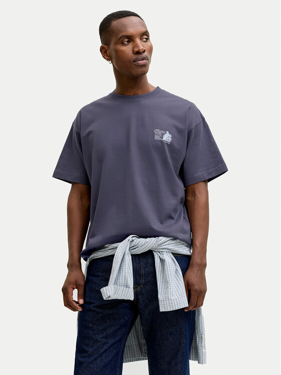 Jack & Jones Jack & Jones Camiseta Maine 12291780 Gris Regular Fit