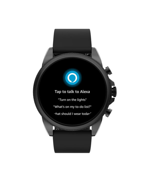 Fossil Smart hodinky Fossil Gen 6 FTW4061 Čierna