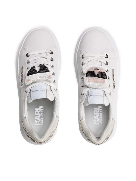 KARL LAGERFELD Snīkeri KARL LAGERFELD KL62576A Balts