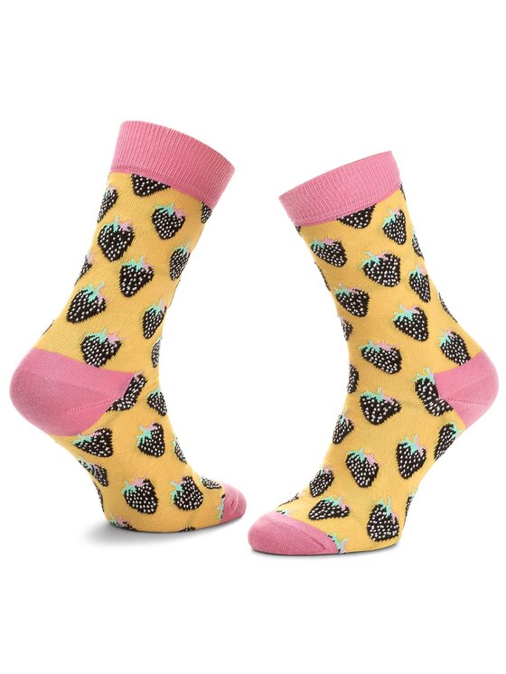 Happy Socks Довгі шкарпетки Happy Socks STB01-200 Золотий