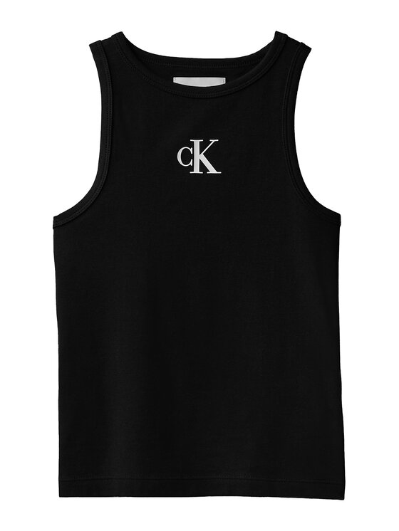 Calvin Klein Jeans Calvin Klein Jeans Top LVCKSJB10G Negro Slim Fit
