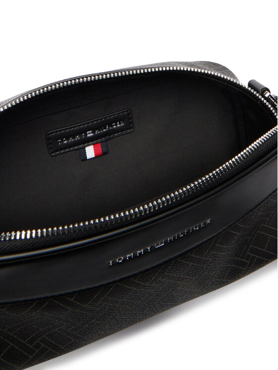 Tommy Hilfiger Borsellino Tommy Hilfiger Th Flag Monogram Camera Bag AM0AM14297 Nero