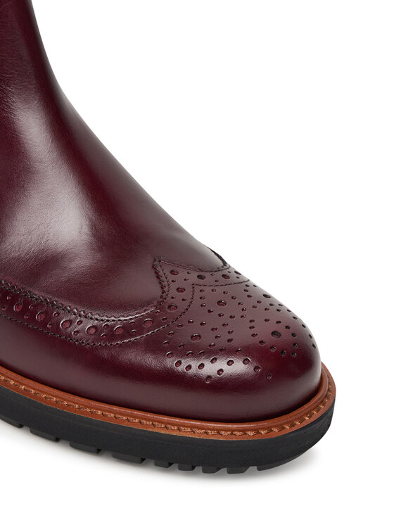 ECCO Botki ECCO 23288361291 Bordowy