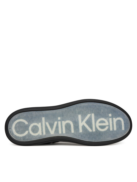 Calvin Klein Sneakersy Calvin Klein Chunky Low Top Lace Up Mono HM0HM01970 Černá