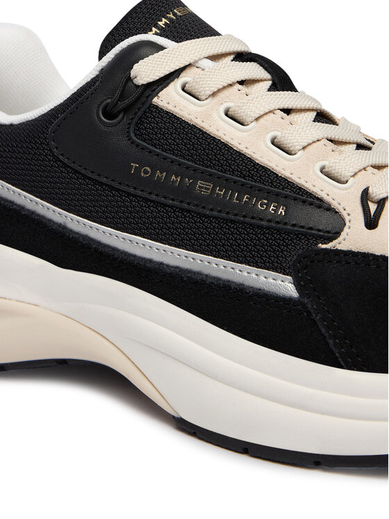 Tommy Hilfiger Zapatillas Tommy Hilfiger Th Sporty Chic Runner FW0FW09187 Negro