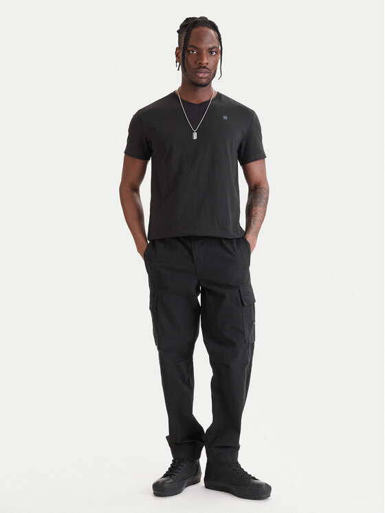 G-STAR G-Star Raw Футболка Base-S D16412-336-6484 Чорний Regular Fit
