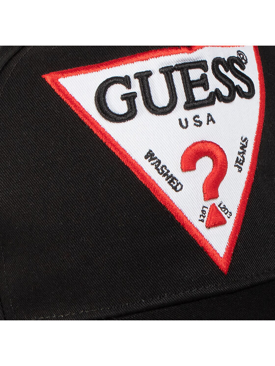 Guess Czapka z daszkiem Guess M0YZ32 WBN60 Czarny