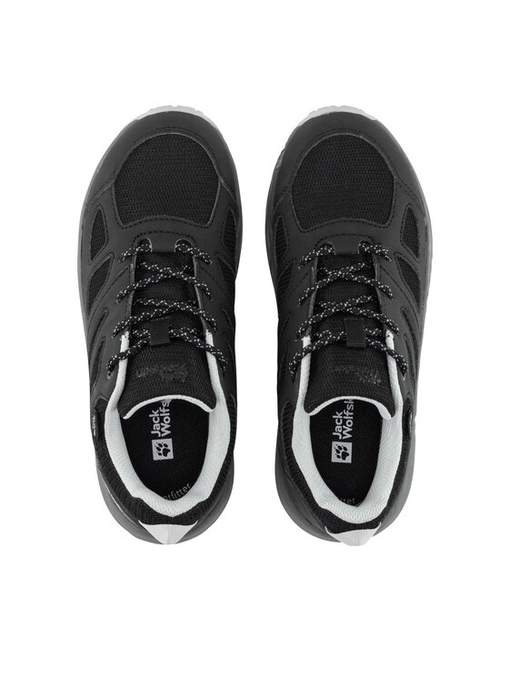 Jack Wolfskin Trekingová obuv Jack Wolfskin Woodland 2 Texapore Low 4059811 Čierna