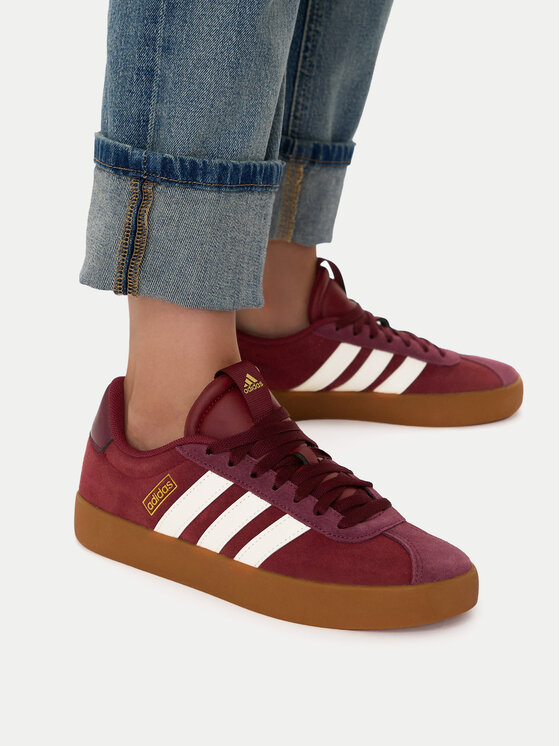 adidas Sneakersy adidas Vl Court 3.0 Shoes IH4039 Bordowy