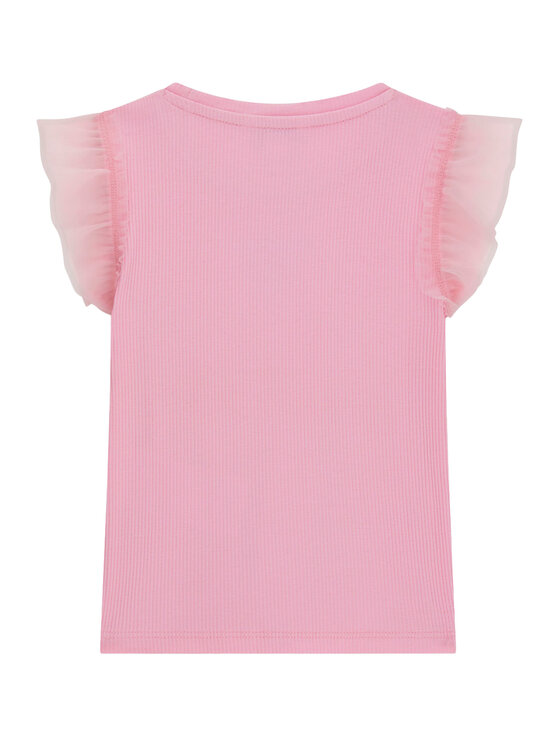 Guess Guess Футболка K6RI12 KCU20 Рожевий Regular Fit