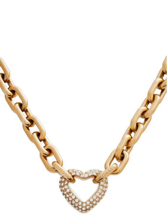 Guess Naszyjnik Guess JUBN05 015JW Złoty