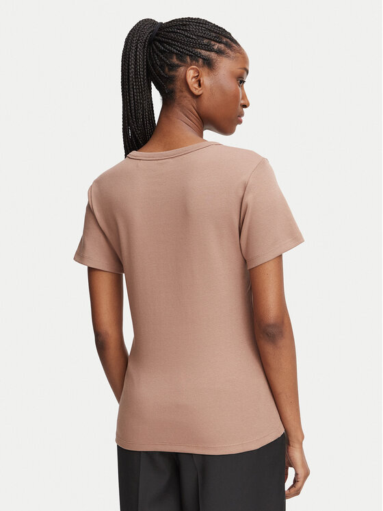 HUGO HUGO Camiseta Deloris 50512002 Caqui Regular Fit
