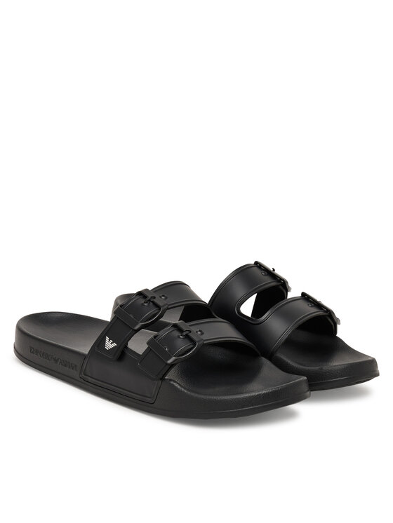 Emporio Armani Шльопанці Emporio Armani EX000043 AF22190 MC001 Чорний