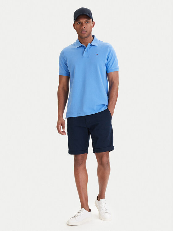 Tommy Jeans Tommy Jeans Polo DM0DM22711 Azul Regular Fit