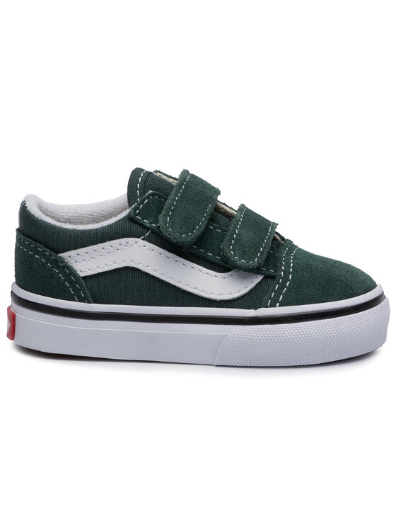 Vans Πάνινα παπούτσια Vans Old Skool V VN0A38JNV3N1 Πράσινο