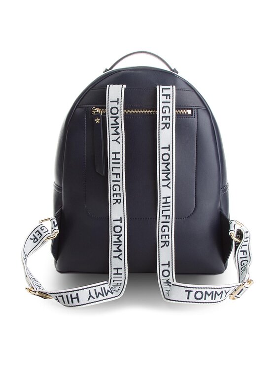 Tommy Hilfiger Раница Tommy Hilfiger Iconic Tommy Backpack AW0AW05592 Тъмносин