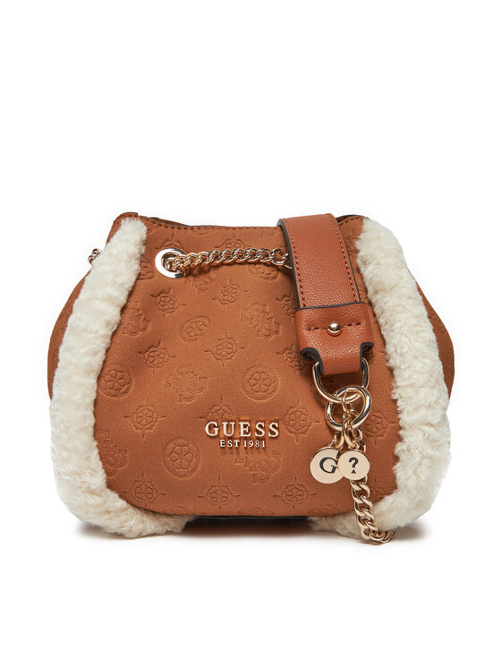 Guess Torebka Guess HWPG94 97040 Brązowy