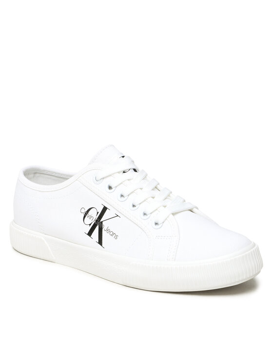 Scarpe sportive Calvin Klein Jeans YW0YW00482 White YBR