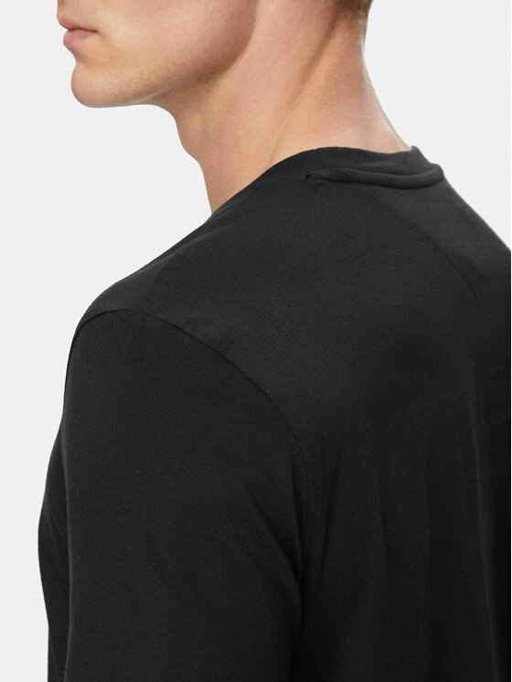 Tommy Hilfiger Tommy Hilfiger Camiseta MW0MW43226 Negro Regular Fit