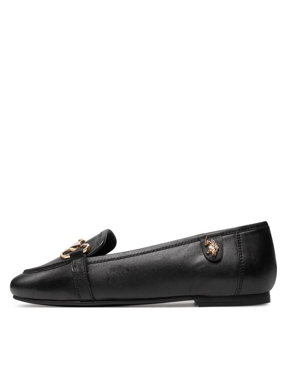 U.S. Polo Assn. Мокасини U.S. Polo Assn. Chery001A Lth Чорний