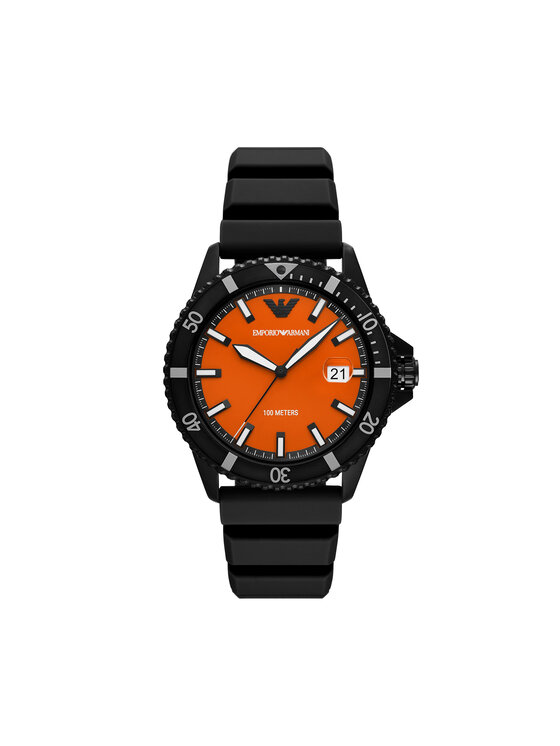 Emporio Armani Годинник Emporio Armani World Explorer AR11684 Чорний