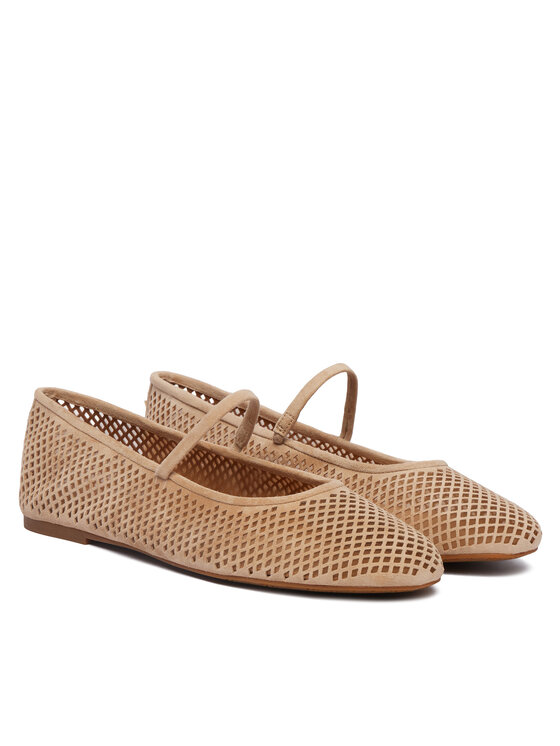 LAUREN RALPH LAUREN Baleríny LAUREN RALPH LAUREN Jayna Mj 802P12019003 Béžová