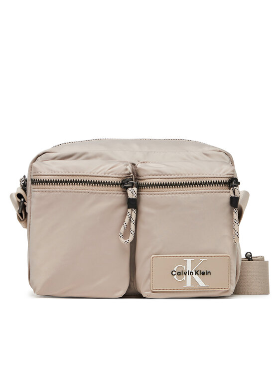 Calvin Klein Somiņa Calvin Klein Tech Utility Camera Bag LV04G3178G Écru