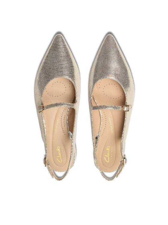 Clarks Balerini Clarks Sensa15 Shine 26181315 Auriu