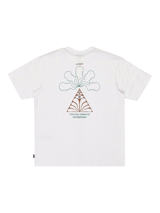 Billabong Billabong Camiseta Floating EBYZT00387 Blanco Regular Fit