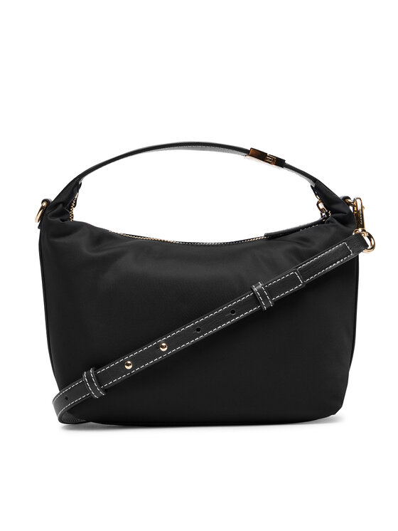 Tommy Hilfiger Kabelka Tommy Hilfiger Th Go Crossover Nylon AW0AW18164 Čierna