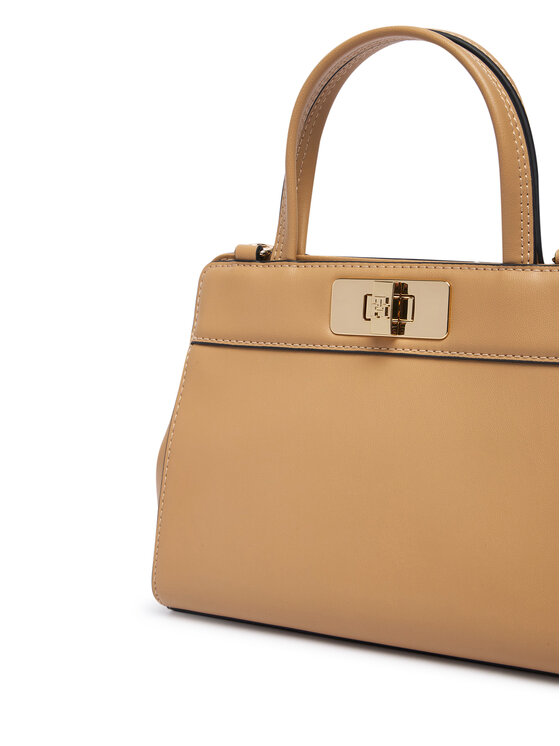 Tommy Hilfiger Τσάντα Tommy Hilfiger Th Modern Mini Satchel AW0AW18726 Μπεζ