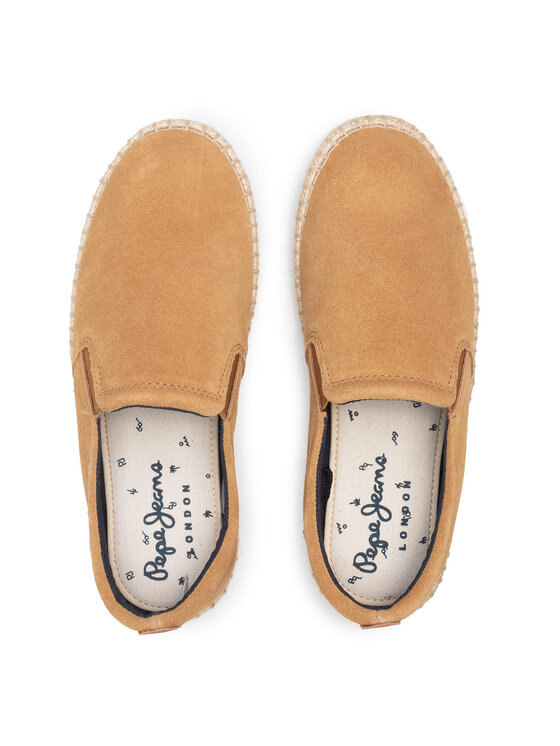 Pepe Jeans Εσπαντρίγιες Pepe Jeans Tourist C-Slip On PMS30719 Καφέ