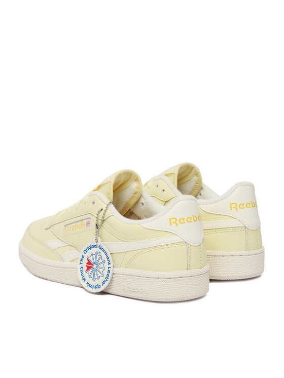 Reebok Sneakersy Reebok EO-CLUB C REVENGE 100260643 Żółty jasny